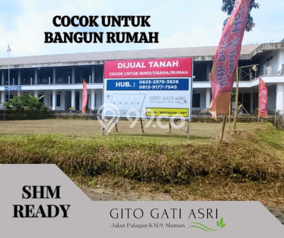 Jual Tanah Legalitas SHM Timur Sleman City Hall Sleman Jual Tanah Legalitas SHM Timur Sleman City Hall Sleman