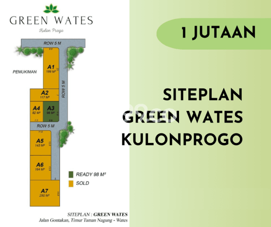 Tanah 1 Jutaan Jogja Pinggir Jalan Nasional SHM Siap Ajb Tanah 1 Jutaan Jogja Pinggir Jalan Nasional SHM Siap Ajb