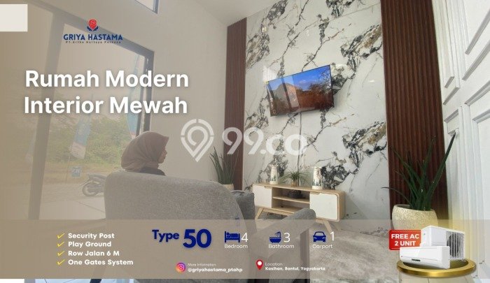 Jual Rumah Harga Miring Kasihan Punya 2 KT & LT 75m2 Jual Rumah Harga Miring Kasihan Punya 2 KT & LT 75m2