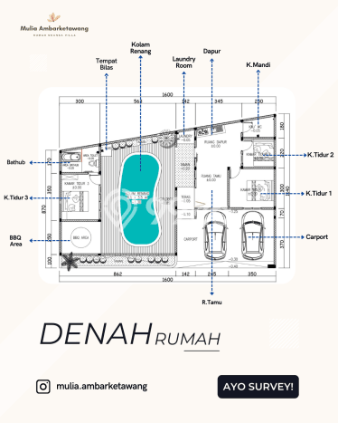 Properti Nyaman 3 KT Luas Tanah 161m² di Gamping, Sleman Properti Nyaman 3 KT Luas Tanah 161m² di Gamping, Sleman
