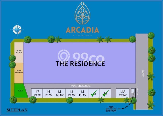 Properti Strategis 4 KT Luas Tanah 124m² di Gamping, Sleman Properti Strategis 4 KT Luas Tanah 124m² di Gamping, Sleman