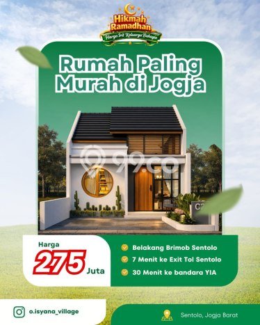 Jual Rumah Siap Huni di Sentolo Kulon Progo Harga Rp 275 Juta LT 71m2 Jual Rumah Siap Huni di Sentolo Kulon Progo Harga Rp 275 Juta LT 71m2