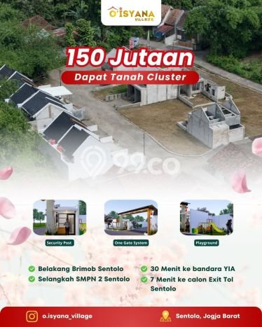 Lahan Dijual Lokasi Sentolo, Kulon Progo dengan Luas Tanah 71m2 dan Status - Lahan Dijual Lokasi Sentolo, Kulon Progo dengan Luas Tanah 71m2 dan Status -