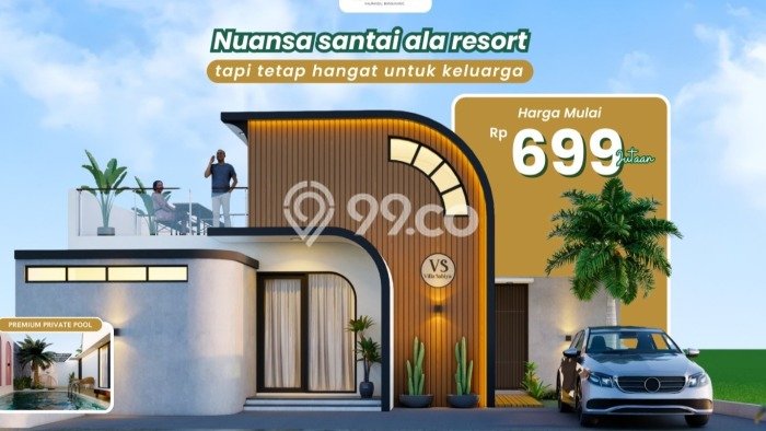 Rumah Modern Cantik 2 KT Siap Huni di Bantul Rumah Modern Cantik 2 KT Siap Huni di Bantul