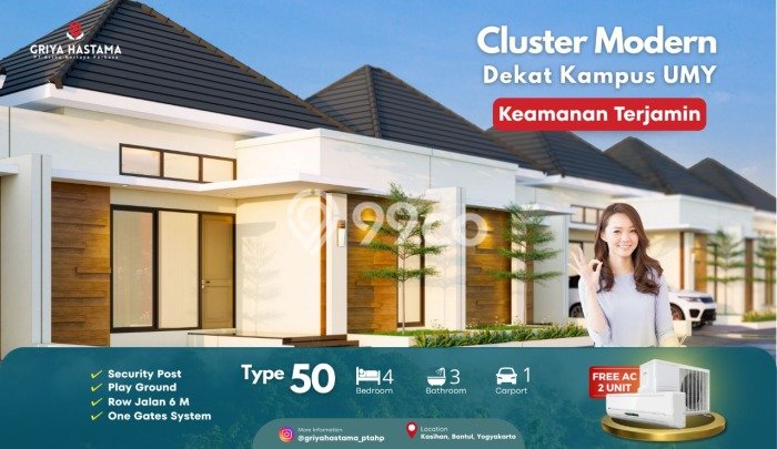 Jual Rumah Harga Miring Kasihan Punya 2 KT & LT 75m2 Jual Rumah Harga Miring Kasihan Punya 2 KT & LT 75m2