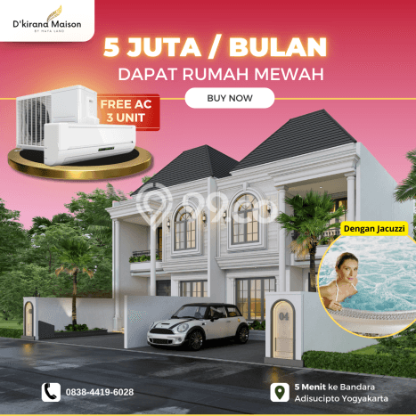 Rumah kawasan Demangan, Yogyakarta, Luas 150m² Bangunan 110m² Rumah kawasan Demangan, Yogyakarta, Luas 150m² Bangunan 110m²