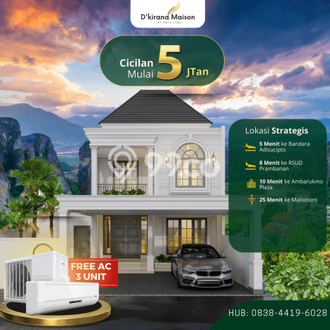 HARGA SPESIAL! Rumah area Berbah, Sleman, LT 150m² LB 110m² BISA KPR! HARGA SPESIAL! Rumah area Berbah, Sleman, LT 150m² LB 110m² BISA KPR!