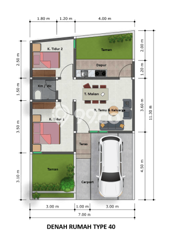 Jual Rumah Harga Miring Kasihan Punya 2 KT & LT 75m2 Jual Rumah Harga Miring Kasihan Punya 2 KT & LT 75m2