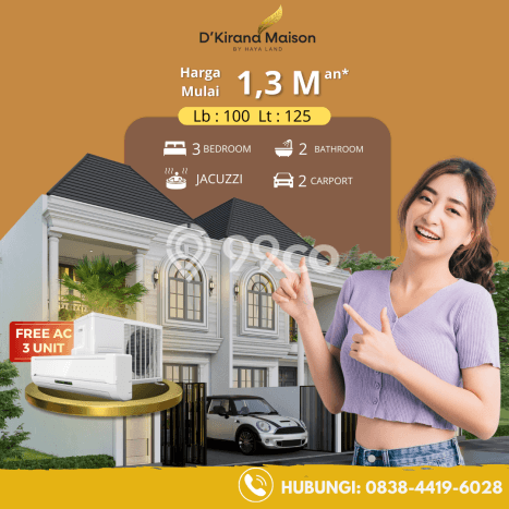 Rumah Strategis Berbah, Sleman, LT 150m² LB 110m² Rumah Strategis Berbah, Sleman, LT 150m² LB 110m²