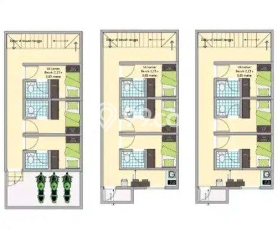 Kost Dijual di Tanjung Duren dengan 12 KT dan Luas 205m2 Kost Dijual di Tanjung Duren dengan 12 KT dan Luas 205m2