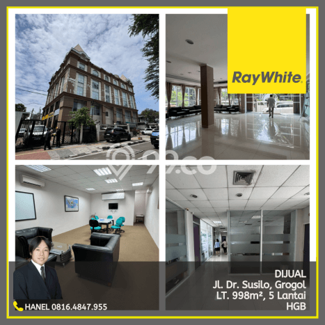 Unit Kantor Dijual di Jakarta Barat LT 998m2 & LB 1m2 Unit Kantor Dijual di Jakarta Barat LT 998m2 & LB 1m2