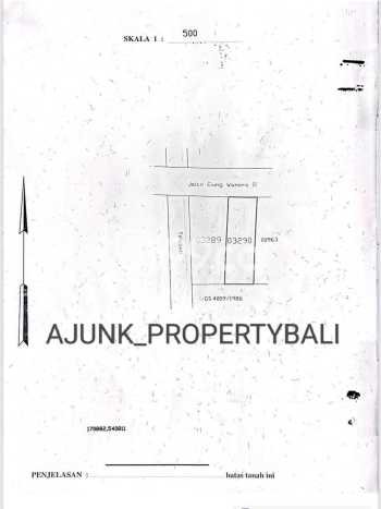 Tanah Investasi Dijual di Denpasar Punya Luas 200m2 Tanah Investasi Dijual di Denpasar Punya Luas 200m2