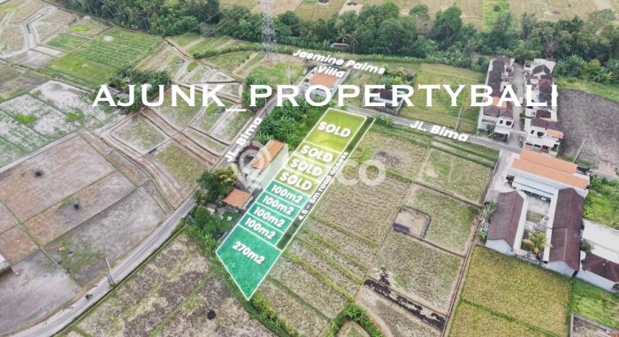 Tanah Kavling Dijual di Tabanan dengan Spesifikasi 100m2 Tanah Kavling Dijual di Tabanan dengan Spesifikasi 100m2