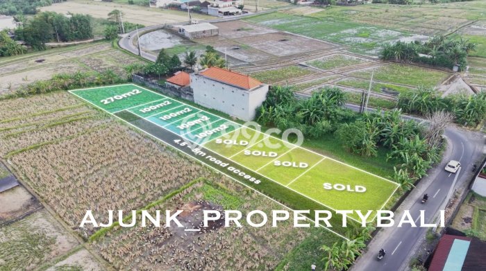 Tanah Kavling Dijual di Tabanan dengan Spesifikasi 100m2 Tanah Kavling Dijual di Tabanan dengan Spesifikasi 100m2