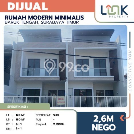Dijual Hunian Mewah dengan Fasilitas Sekitar Komplit di Rungkut, Surabaya Dijual Hunian Mewah dengan Fasilitas Sekitar Komplit di Rungkut, Surabaya