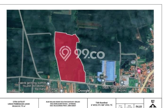 Lahan Kosong Dijual di Majalengka dengan Area 80000m2 Lahan Kosong Dijual di Majalengka dengan Area 80000m2