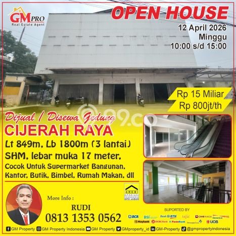 Komersial Dijual di Bandung LT 749m2 & LB 1800m2 Lokasi Terbaik! Komersial Dijual di Bandung LT 749m2 & LB 1800m2 Lokasi Terbaik!