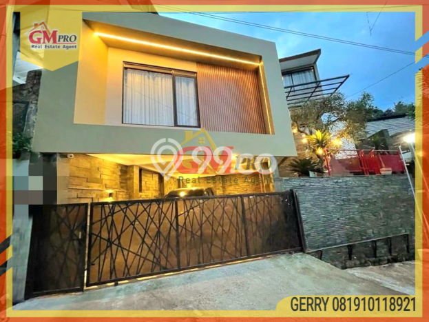 Rumah Modern 5 KT di Cikutra Bandung Full Furnished Rumah Modern 5 KT di Cikutra Bandung Full Furnished