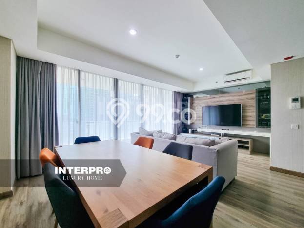 Apartement St Moritz 3 BR Furnished Minimalis Modern Luas 146m2 Apartement St Moritz 3 BR Furnished Minimalis Modern Luas 146m2