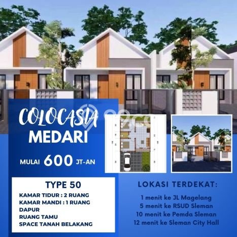 Dijual Rumah 2 Kamar Lokasi Ideal Nyaman dan Strategis di Sleman Dijual Rumah 2 Kamar Lokasi Ideal Nyaman dan Strategis di Sleman