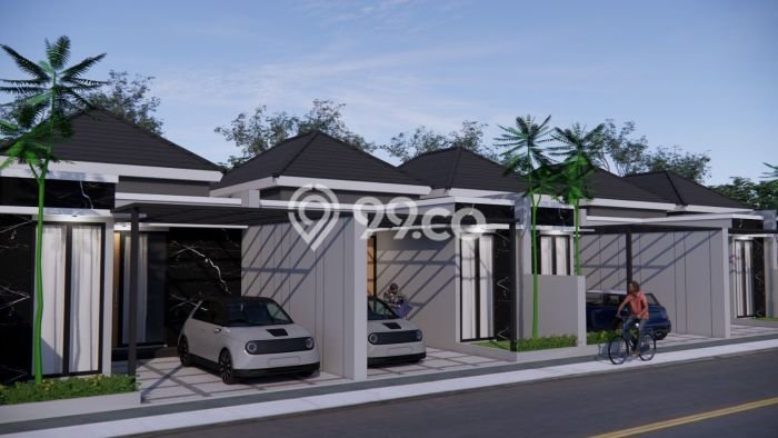 Rumah Modern 3 KT di Caturtunggal Yogyakarta Unfurnished Rumah Modern 3 KT di Caturtunggal Yogyakarta Unfurnished