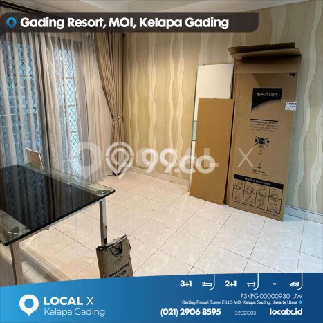 Ada Unit Hunian Hemat Disewa di Kelapa Gading, Jakarta Utara 3 BR Ada Unit Hunian Hemat Disewa di Kelapa Gading, Jakarta Utara 3 BR