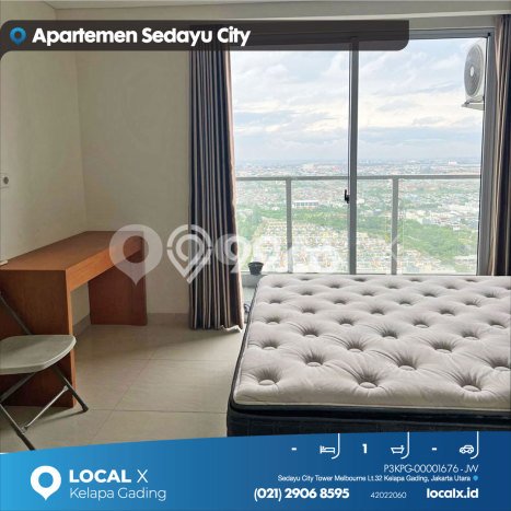 Apartemen Disewakan Terjangkau 0 KT / 1 KM di Kelapa Gading, Jakarta Utara Apartemen Disewakan Terjangkau 0 KT / 1 KM di Kelapa Gading, Jakarta Utara