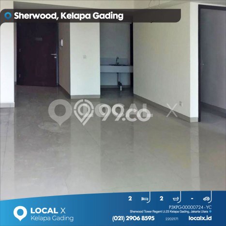 Unit Apartemen Dijual di Kelapa Gading, Jakarta Utara, dengan 2 Bedroom, 2 Bathroom Unit Apartemen Dijual di Kelapa Gading, Jakarta Utara, dengan 2 Bedroom, 2 Bathroom