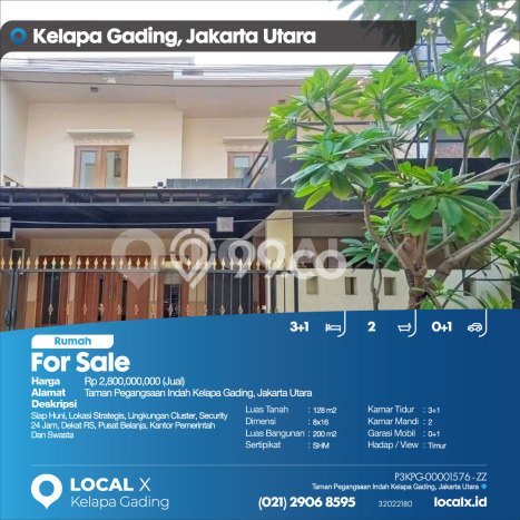 Dijual Rumah Premium dengan Fasilitas Sekitar Komplit di Kelapa Gading, Jakarta Utara Dijual Rumah Premium dengan Fasilitas Sekitar Komplit di Kelapa Gading, Jakarta Utara