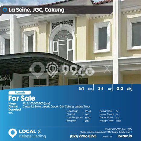 Dijual Rumah 3 Kamar Lokasi Ideal Nyaman dan Strategis di Cakung Dijual Rumah 3 Kamar Lokasi Ideal Nyaman dan Strategis di Cakung