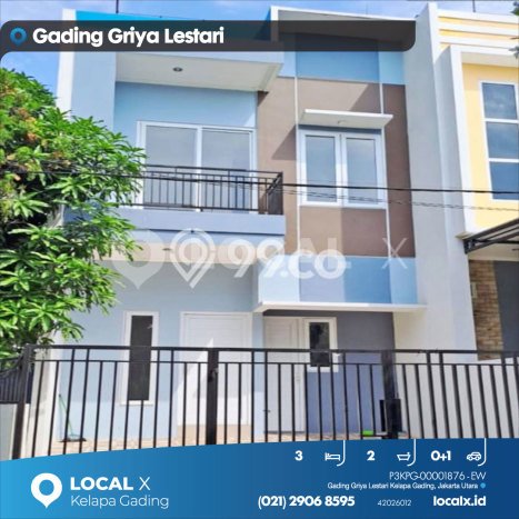 Dijual Rumah Strategis Bagus Punya 3 KT di Kelapa Gading Jakarta Utara SHM Dijual Rumah Strategis Bagus Punya 3 KT di Kelapa Gading Jakarta Utara SHM