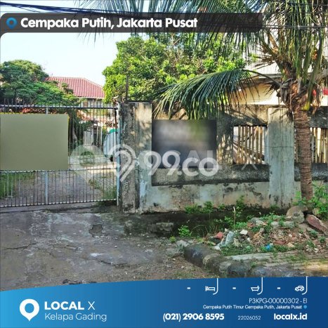Dijual Tanah di Cempaka Putih Jakarta Pusat Luas 604m2 SHM Dijual Tanah di Cempaka Putih Jakarta Pusat Luas 604m2 SHM