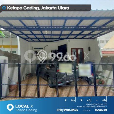 Dijual Cepat Rumah Favorit Siap Huni LB 70m2 di Kelapa Gading, Jakarta Utara Dijual Cepat Rumah Favorit Siap Huni LB 70m2 di Kelapa Gading, Jakarta Utara