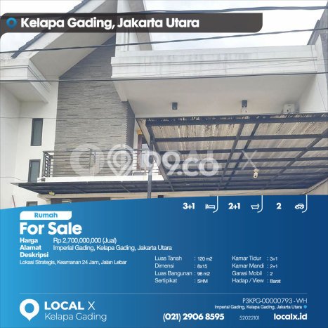 Hot Offer Hunian Premium Ideal dan Luas di Kelapa Gading, Jakarta Utara Hot Offer Hunian Premium Ideal dan Luas di Kelapa Gading, Jakarta Utara