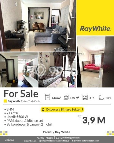 Dijual Rumah Mewah Elegan Dengan View Eksklusif di Bintaro, Tangerang Selatan Dijual Rumah Mewah Elegan Dengan View Eksklusif di Bintaro, Tangerang Selatan