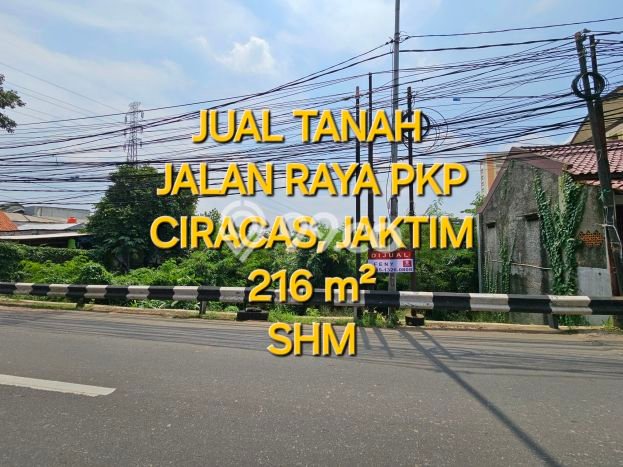 Lahan Dijual Lokasi Ciracas, Jakarta Timur dengan Luas Tanah 217m2 dan Status SHM Lahan Dijual Lokasi Ciracas, Jakarta Timur dengan Luas Tanah 217m2 dan Status SHM