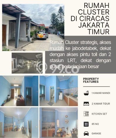 Rumah Modern Cantik 2 KT Siap Huni di Ciracas Rumah Modern Cantik 2 KT Siap Huni di Ciracas