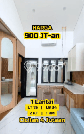 Rumah Modern 2 KT di Bekasi Bekasi Unfurnished Rumah Modern 2 KT di Bekasi Bekasi Unfurnished