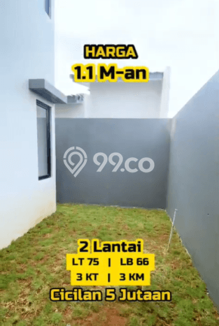 Rumah Modern 3 KT LT 75m2 di Bekasi Rumah Modern 3 KT LT 75m2 di Bekasi