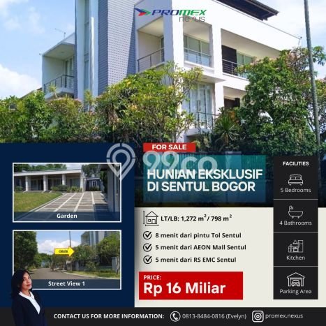 Hunian Super Mewah dengan Akses Paling Strategis di Sentul City, Bogor Hunian Super Mewah dengan Akses Paling Strategis di Sentul City, Bogor