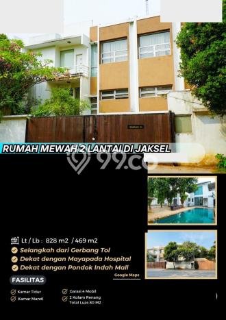 Siap Huni Rumah Mewah 5 Kamar di Pancoran Dekat ke Mana Pun Siap Huni Rumah Mewah 5 Kamar di Pancoran Dekat ke Mana Pun