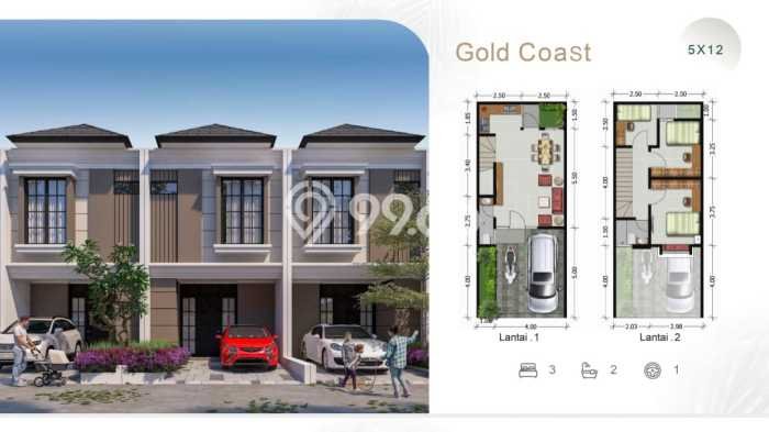 Rumah Modern 2 KT di Pakuwon City Surabaya Unfurnished Rumah Modern 2 KT di Pakuwon City Surabaya Unfurnished