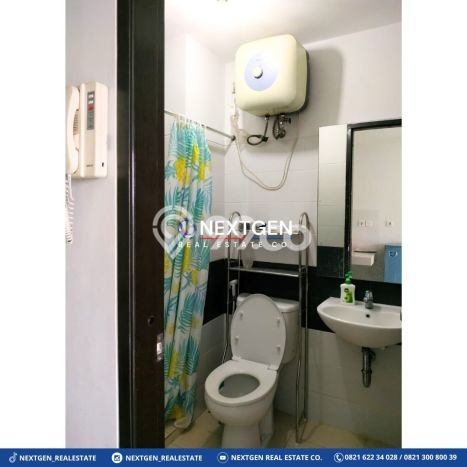 Apartemen Sewa 1 Kamar Murah Siap Huni di Tangerang, Luas 21m2 Apartemen Sewa 1 Kamar Murah Siap Huni di Tangerang, Luas 21m2