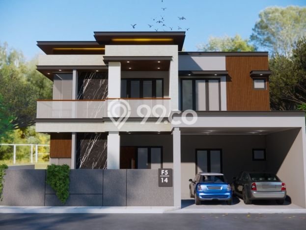 For Sale! Premium House LT 210m2 Desain Modern di BSD Griya Loka For Sale! Premium House LT 210m2 Desain Modern di BSD Griya Loka