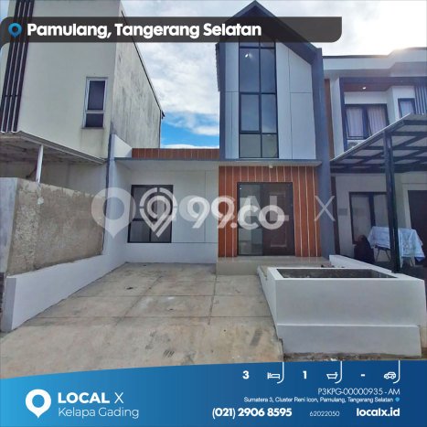 Rumah Strategis Modern Lb 45m2 di Pamulang, Tangerang Selatan Rumah Strategis Modern Lb 45m2 di Pamulang, Tangerang Selatan