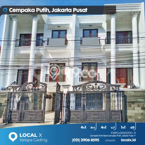 Siap Huni Hunian Elit 4 Kamar di Cempaka Putih Dekat ke Mana Pun Siap Huni Hunian Elit 4 Kamar di Cempaka Putih Dekat ke Mana Pun