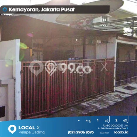 Rumah Strategis Minimalis Lb 80m2 di Kemayoran, Jakarta Pusat Rumah Strategis Minimalis Lb 80m2 di Kemayoran, Jakarta Pusat
