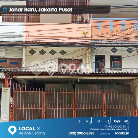 Ruko Dijual di Kawasan Johar Baru, Jakarta Pusat Harga Kompetitif Ruko Dijual di Kawasan Johar Baru, Jakarta Pusat Harga Kompetitif