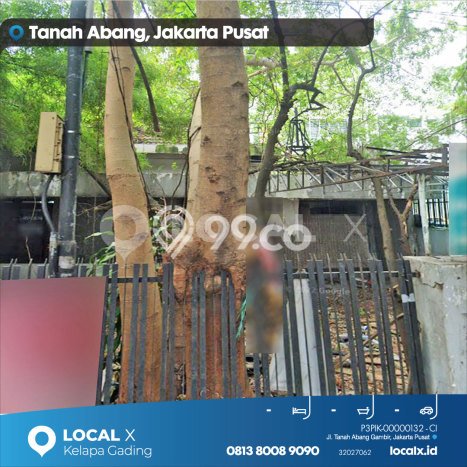 Tanah Kavling untuk Dijual di Gambir Jakarta Pusat 598m2 Tanah Kavling untuk Dijual di Gambir Jakarta Pusat 598m2