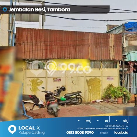Lahan untuk Dijual di Tambora Jakarta Barat Luas 219m2 Lahan untuk Dijual di Tambora Jakarta Barat Luas 219m2
